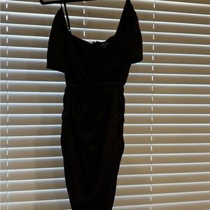 Target Strapless Black Dress